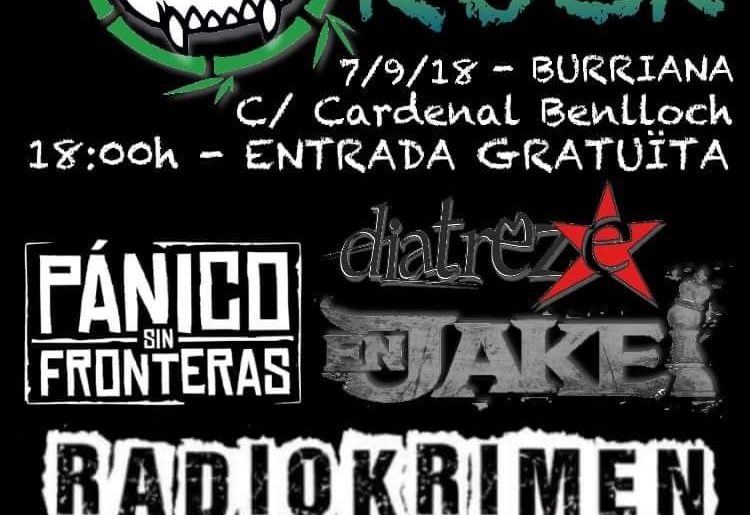 Concierto de Panda Rock en Burriana